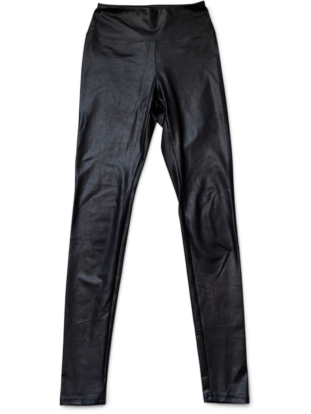 Wild Fable Faux Leather Leggings Black Shiny XXS High Rise